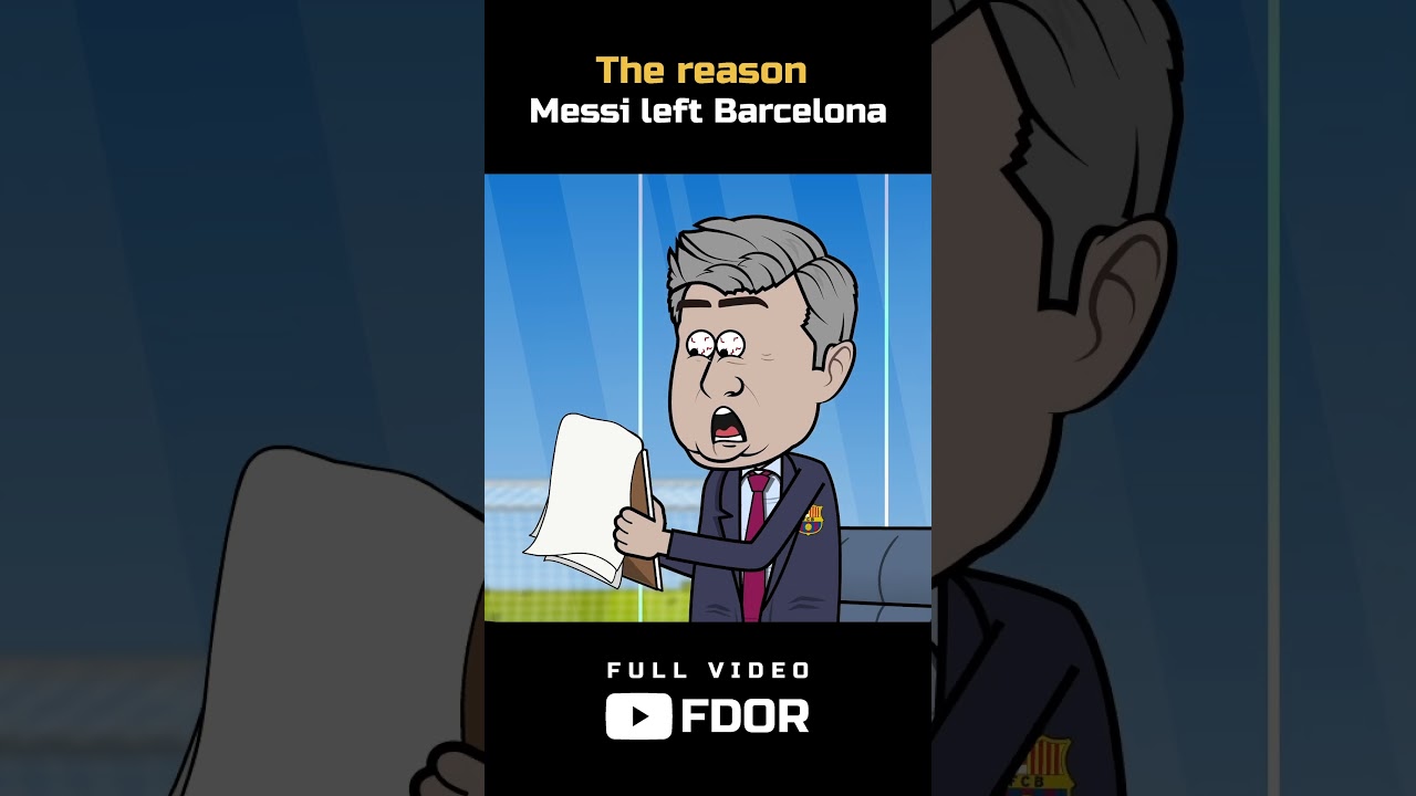The Reason Messi left FC Barcelona