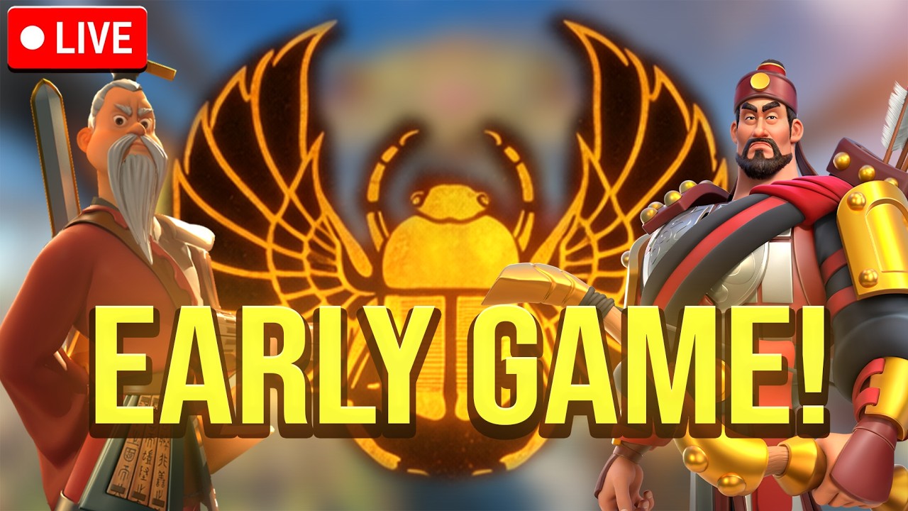 I'm Finally LIVE!! Let's Grind ROK | Rise of Kingdoms