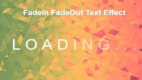 Css Fade In Fade Out Text Effect, Css Transition Fade In, Transition Effects Css3