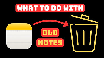 What To Do With Old Notes