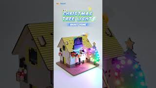 A Magical Christmas Tree Made with Microbit 🌲 #microbit #coding #shorts #toys #holasmart #stem