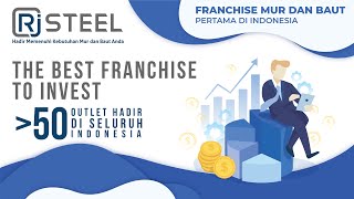 RJ STEEL FRANCHISE - Cara mudah bergabung dengan RJ Steel | The Best Franchise to Invest screenshot 1