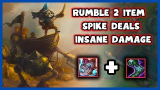 Season 14 Rumble Does Serious Damage With New Items | Rumble Mid vs Lux 14.1