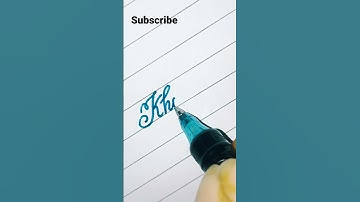 writing subscriber name #writing #beautiful #shorts