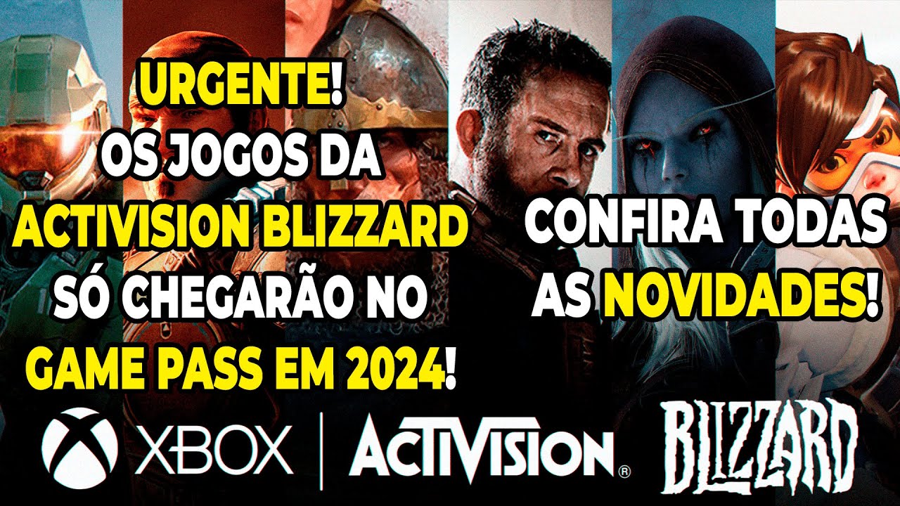 Xbox Game Pass: jogos da Activision Blizzard chegarão ao serviço em 2024 