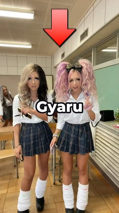 Gyaru Girl: Japan's Most HATED Fashion Rebels #shorts #japan #gyaru