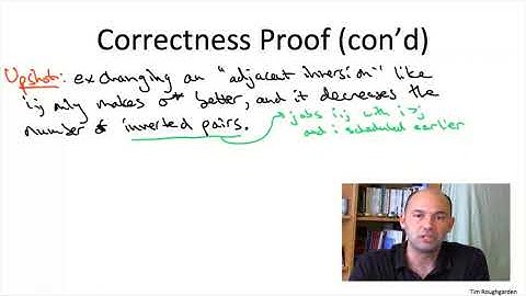 A Scheduling Application : Handling Ties [Advanced Option]