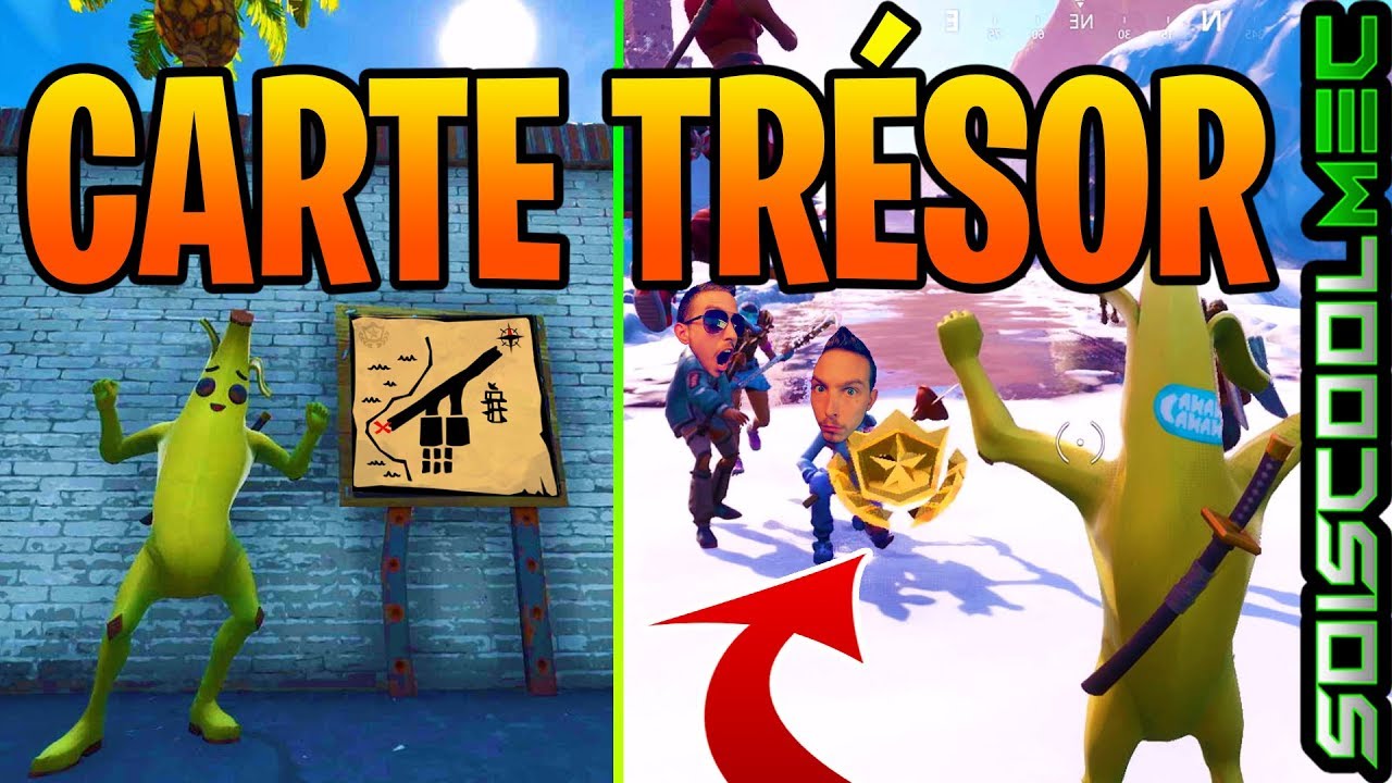 chercher le panneau de carte au tresor trouve a paradise palms defi fortnite semaine 8 saison 8 fr - carte piece de puzzle fortnite semaine 8