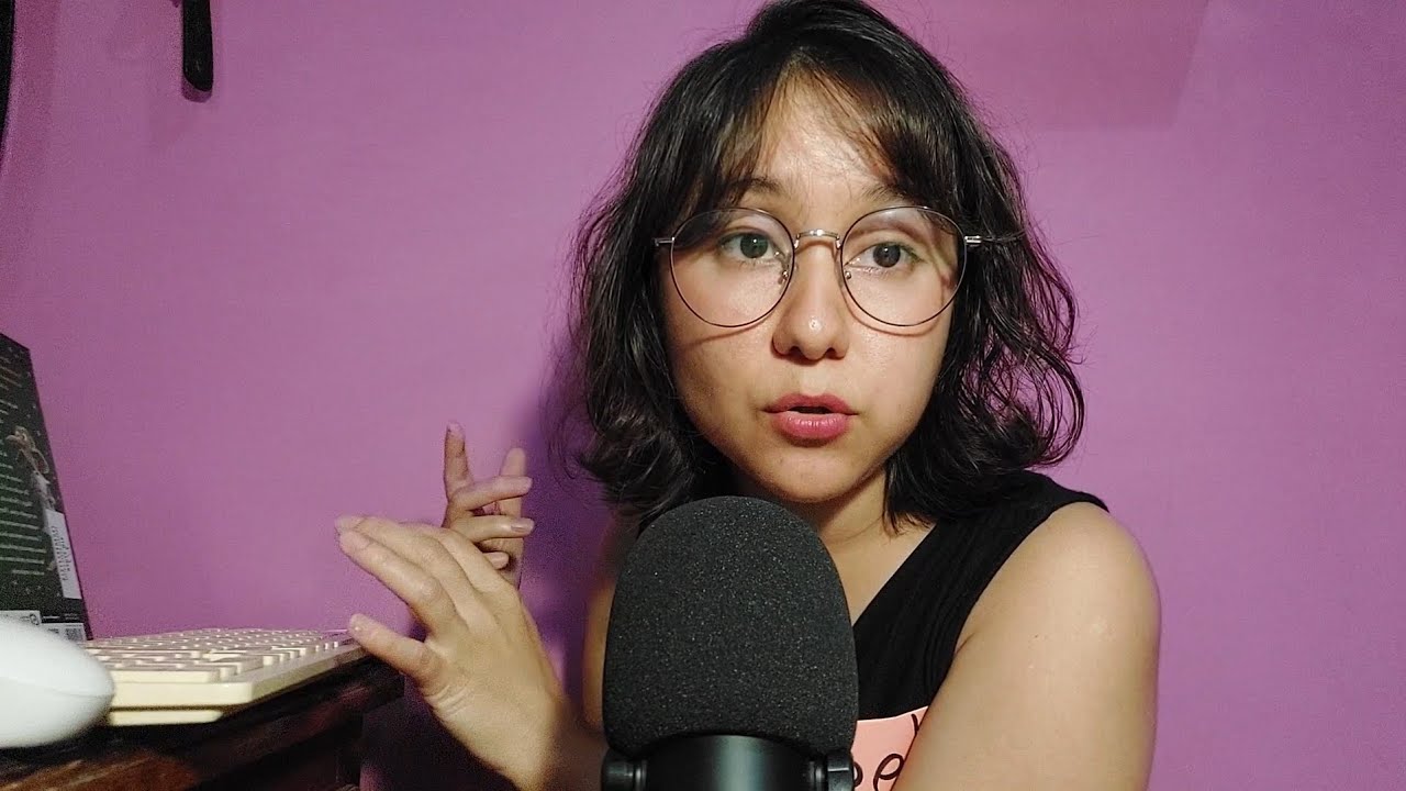 ASMR roleplay con chicle, trámite bibliotecario 📚👩‍🏫