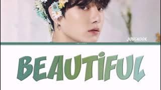 BTS Jungkook - 'Beautiful' (Goblin OST) (Cover) [Han|Eng|Rom lyrics]