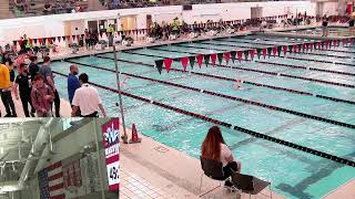 Day 3; USA 14 and under Michigan Championship Swim Meet Session 1: 3/26/2023 @ EKHS