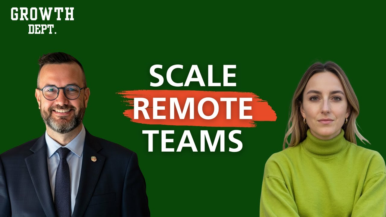 How to Lead Remote Teams at Scale - YouTube