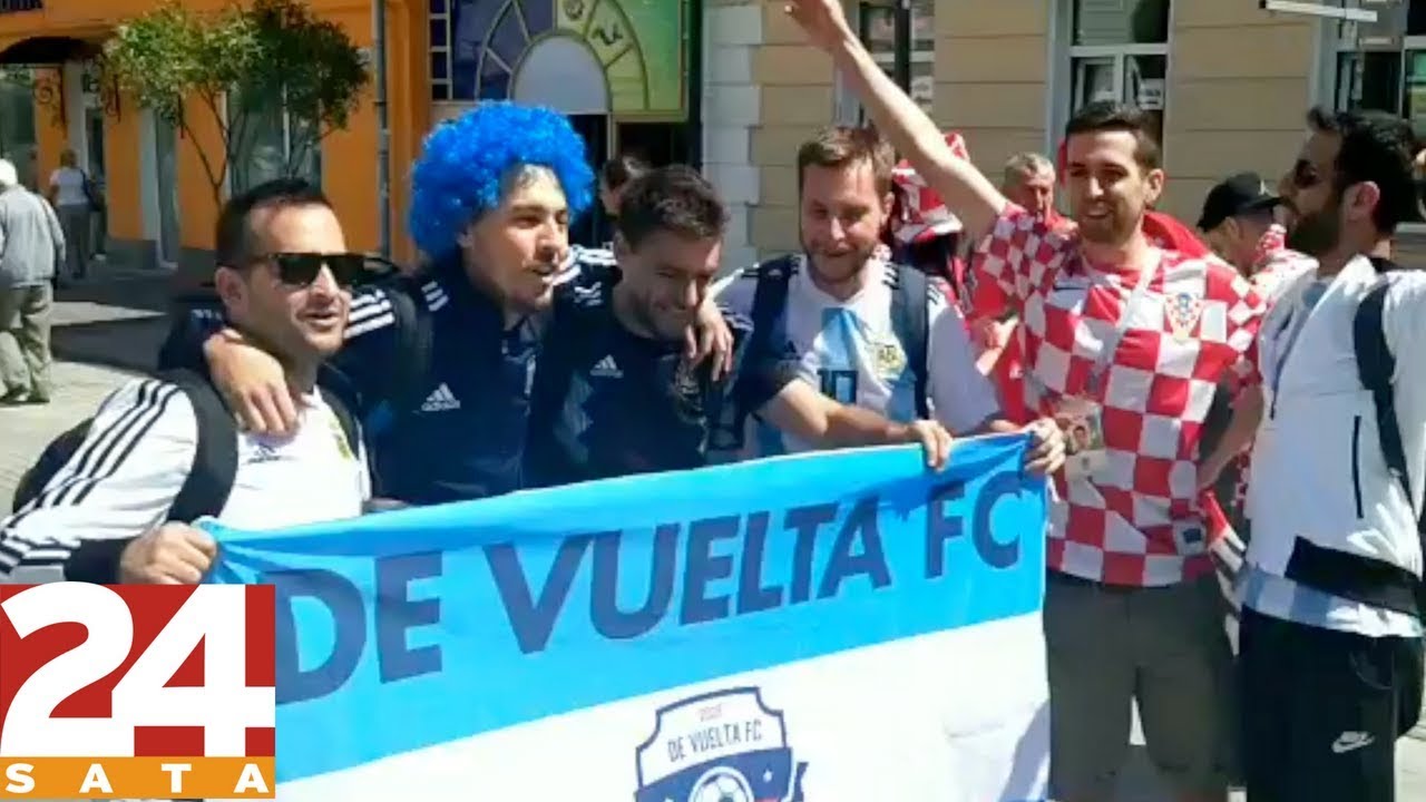 Rusija Hrvati i Argentinci navijaju zajedno