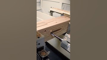 CNC Cutting Mortise and Tenons for Timber Framing #cncrouter