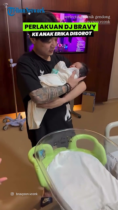 Not His Biological Father, DJ Bravy's Moment of Calming Erika Carlina's Crying Child Draws the Sp...