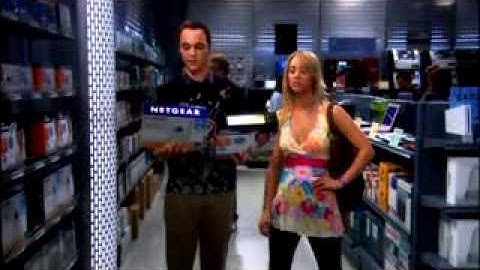 The Big Bang Theory - Sheldon Shopping in the Electronics Department