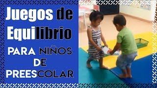 4 JUEGOS de EQUILIBRIO para NIÑOS de PREESCOLAR 🧒🚸