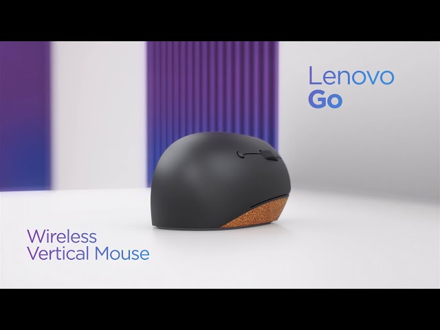 Lenovo Go Wireless Vertical Mouse Product Tour 