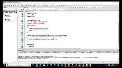 7.3.Arquivos Texto Leitura com FSCANF