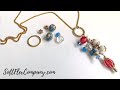 DIY Long Cluster Y Necklace with Chain &amp; Boho Bead Earrings: Free Spirit Beading with Kristen Fagan