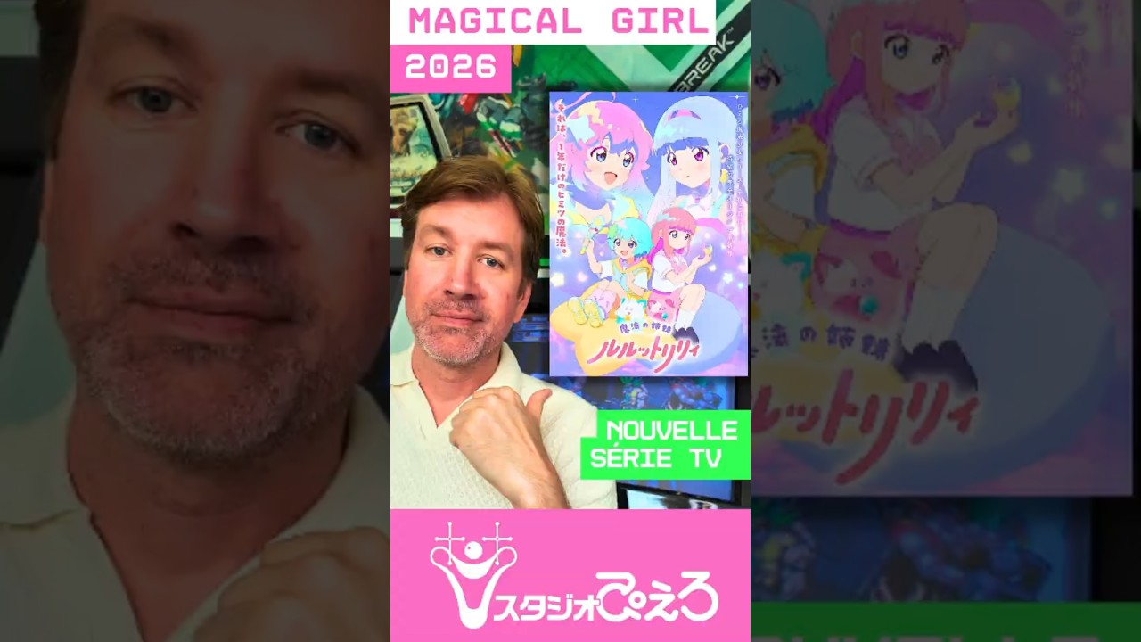 Ruru to Riri,  le Studio Pierrot annonce une nouvelle série de Magical Girl