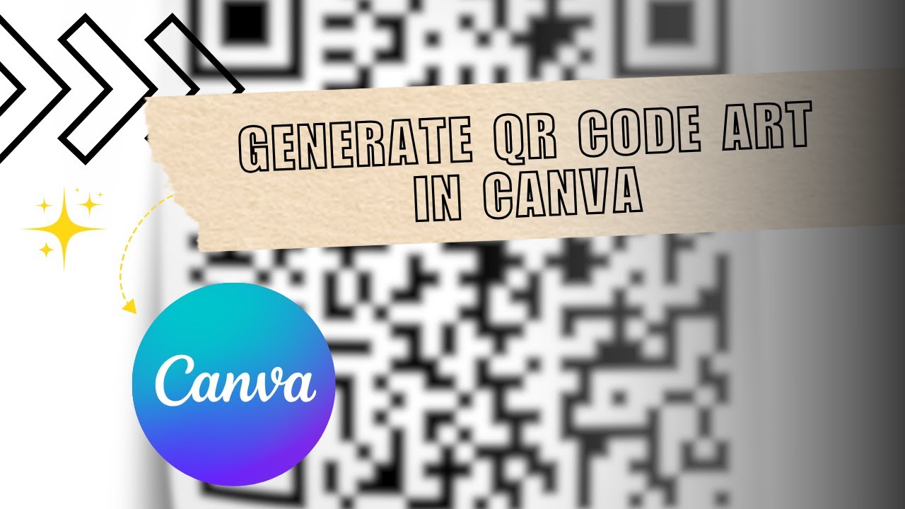 How to Generate QR Code Art in Canva - YouTube