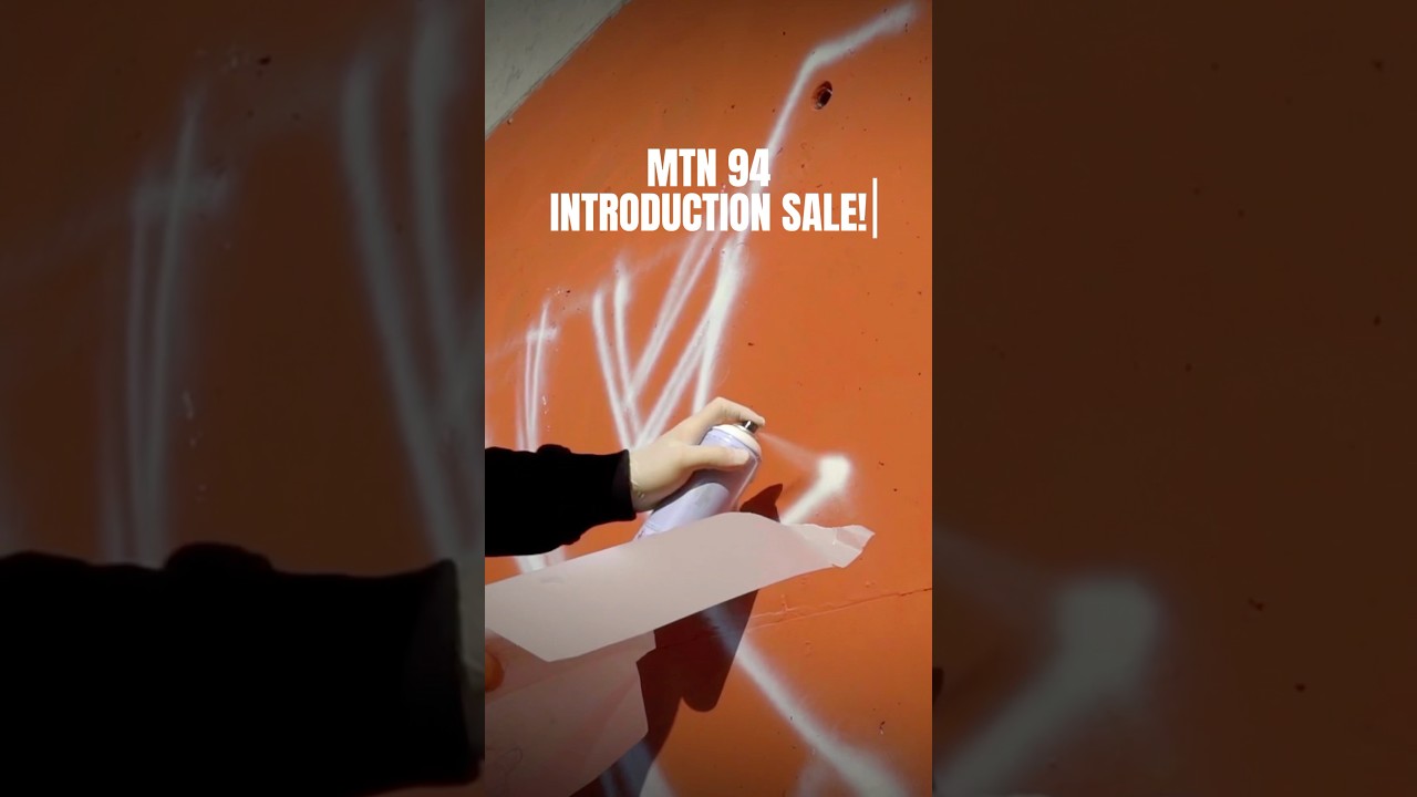 🔥 Introduction SALE with MTN 94 Spray paint. UNFADE 