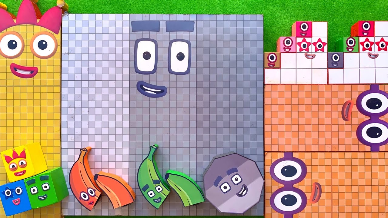 Looking for Numberblocks NEW 1638 Puzzle Tetris Shape | ASMR