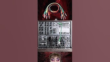 Modular synth time :,./)-)) #cursed #musicproducer #modularsynth #aesthetic