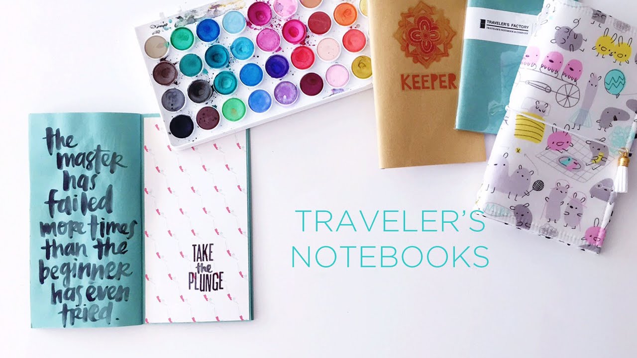 Midori Traveler's Notebooks - YouTube
