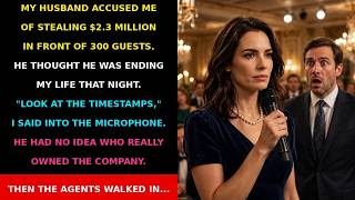 My Husband Framed Me for a $2.3M Fraud in Front of 300 Guests... He Had No Idea I Owned the Company