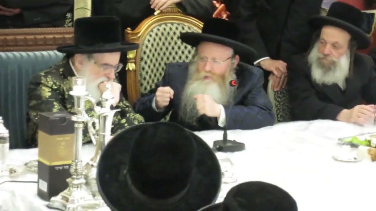 האדמו''ר מויזיניץ בהילולת האדמו"ר ה'נועם ישראל' מקרעטשניף - קרית גת
