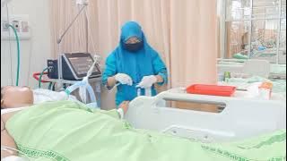 Tindakan Suction dan Perawatan Endotracheal tube pada pasien Kritis di ICU #tugaskuliah