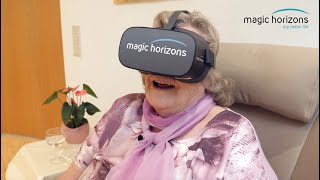 Seniors Virtual Reality - Magic Horizons. (2:50 video of the Priental retirement home in Germany)