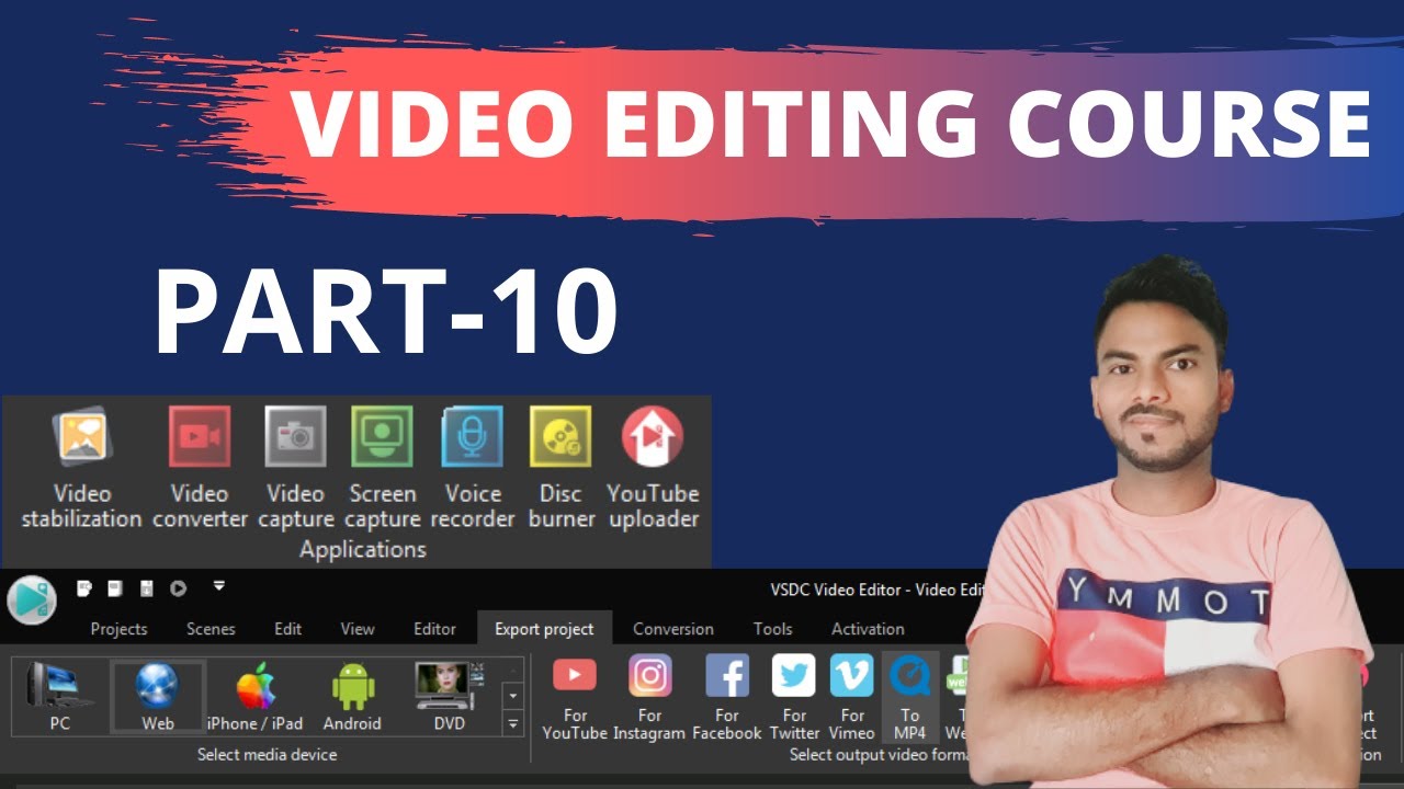 Video Editing Course (Part-10) - Important Options - VSDC Video Editor ...