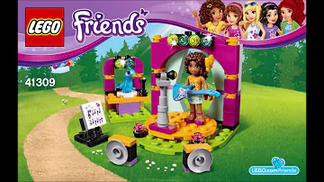 LEGO Friends 41309 - Andrea's Musical Duet - Building Instructions