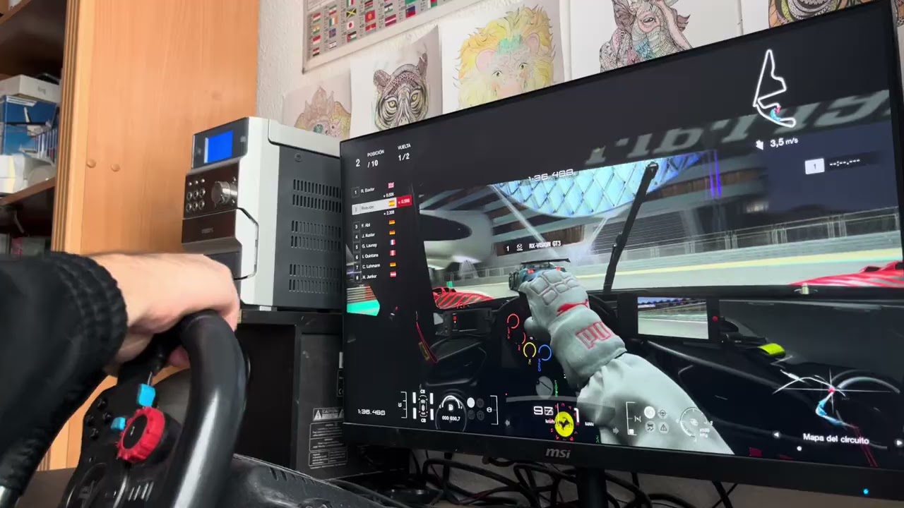 Gran Turismo 7 - Ferrari 296 GT3 '23 - Yas Marina Circuit