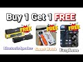 DOUBLE OFFER! | 2 Speaker + 2 Watch + 2 Earphone! | Buy 1 Get 1 FREE Mahadéel! 😱