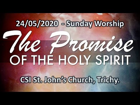 24 May 2020 'The Promise of the Holy Spirit' - YouTube