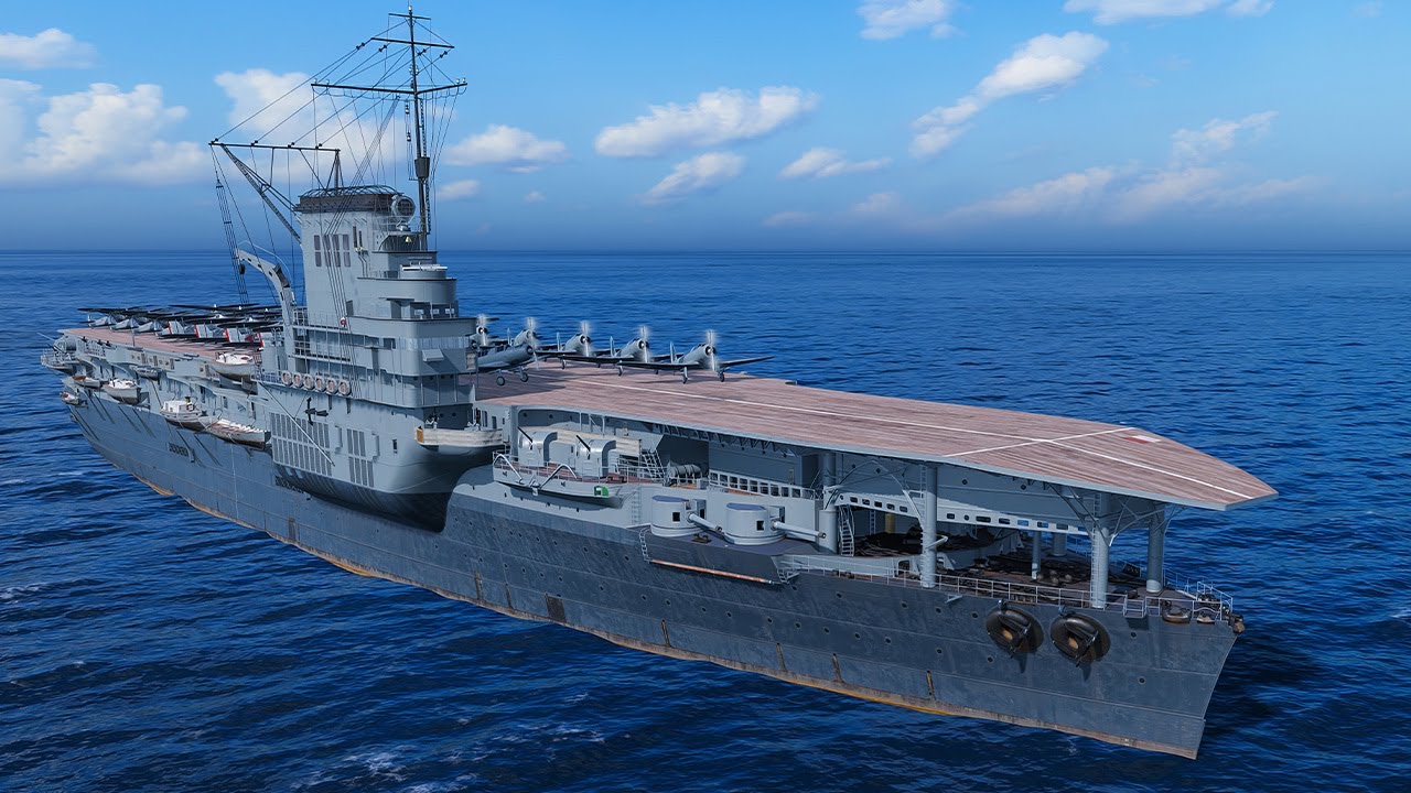 France's First Aircraft Carrier