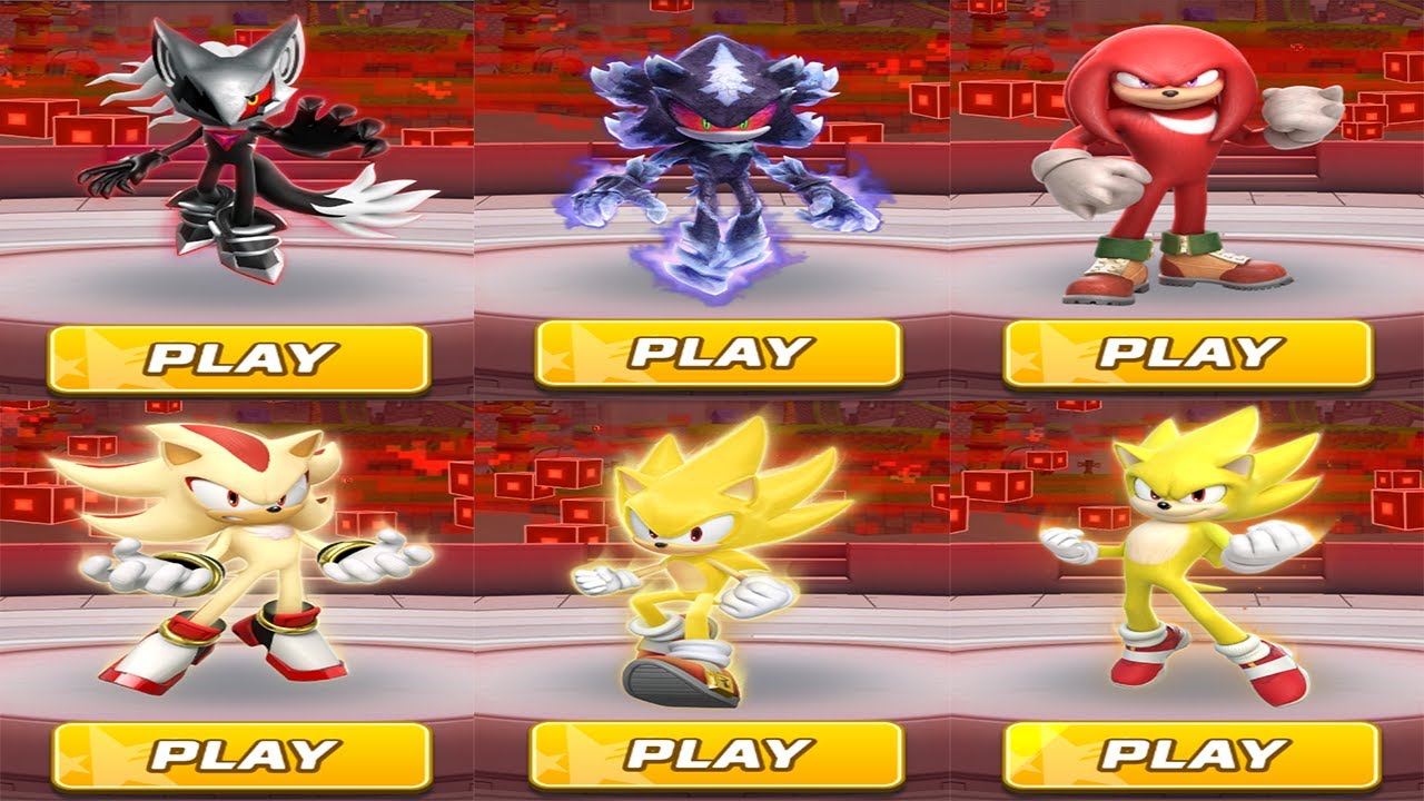 Sonic Forces Speed Battle All Challenger vs All Special Runners ...