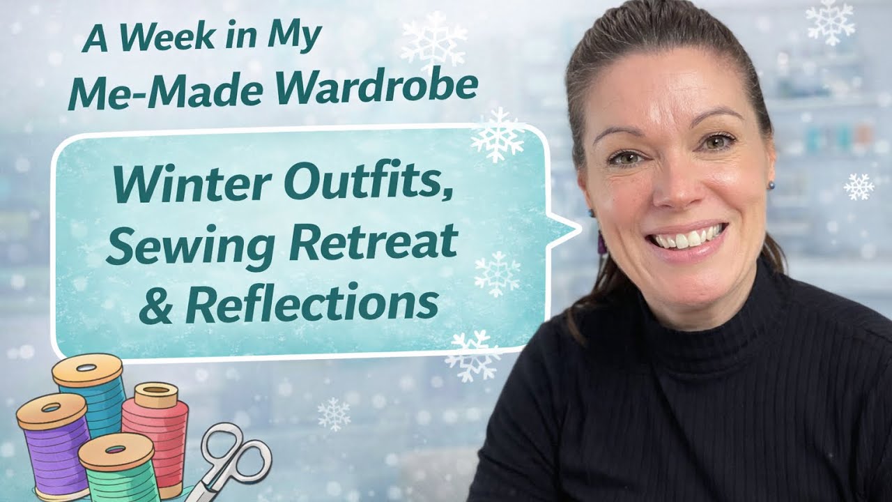 Неделя в моем гардеробе, сшитом своими руками | Январь 2026 | Зимние образы, швейный мастер-класс...