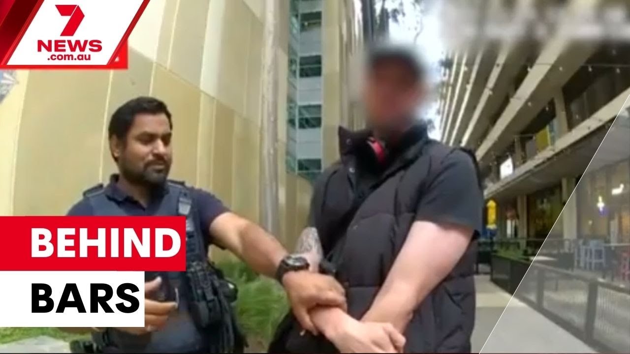 Serial domestic violence offender behind bars | 7NEWS - YouTube