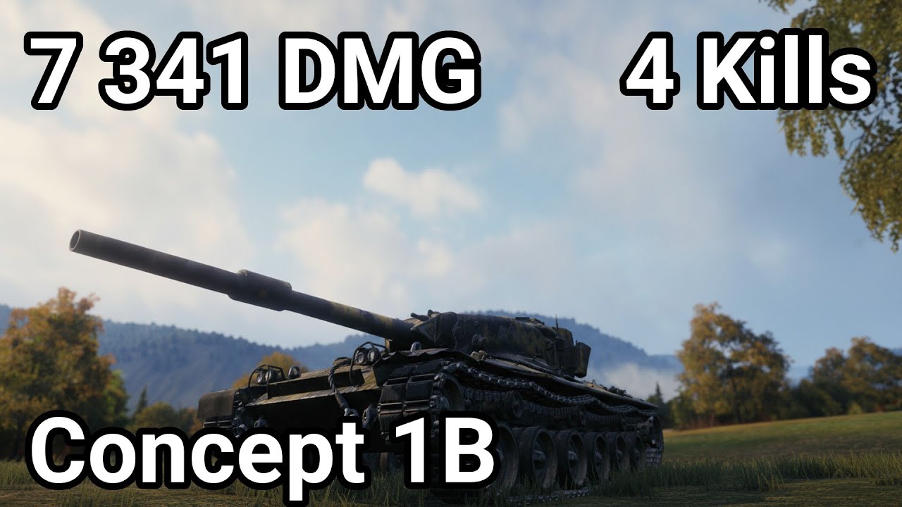 Concept 1B: 7.3K Damage - Unbeatable Ridgeline Mastery | WoT 2.1.1