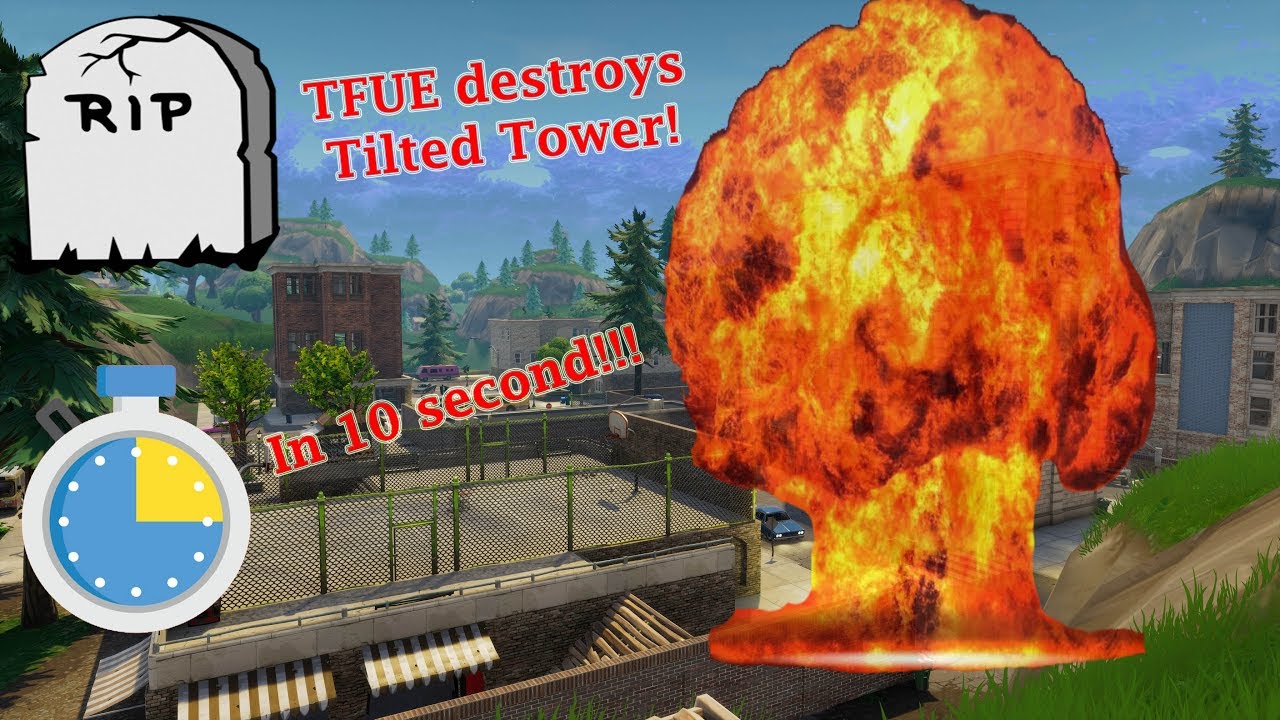 TFUE destroys Tilted Tower in 10 sec.!!! - Best Daily Fortnite Moments & WTF Fails!