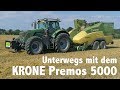 KRONE Premos 5000 im Einsatz in Österreich @ Agrar Service Steinwendner