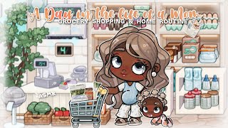 ASMR 🫧 A Day in the Life of a Mom 🍼 | Grocery Shopping & Home Routine 🛒🏡 | Avatar World Roleplay ✨
