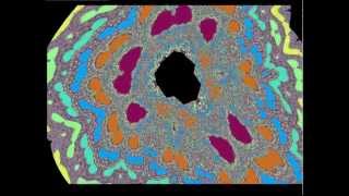 rocket kaleidoscope like fractal animation