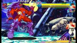 Marvel vs Capcom [Arcade] - play as Onslaught 1st Form