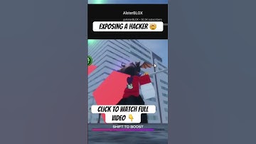 Exposing Roblox’s Biggest Hacker… 😱 #roblox #shorts